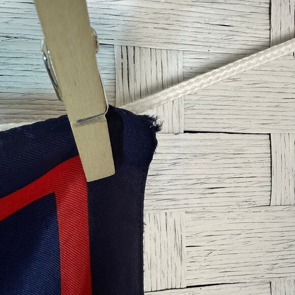 Scarf bicentennial, presidents name, scarf, blue red white patriotic novelty ￼ - Picture 6 of 7